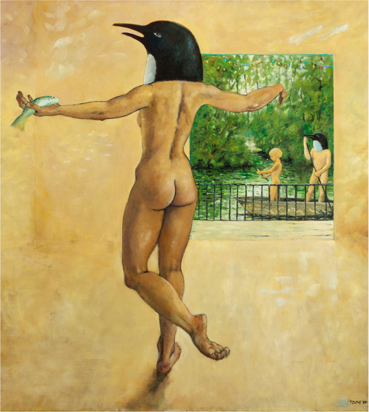 Dancer with Fish (1987) - Limited Edition Print